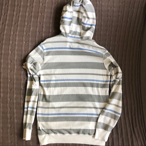 NWT Quicksilver | Striped Pullover Hoodie - Picture 4 of 5